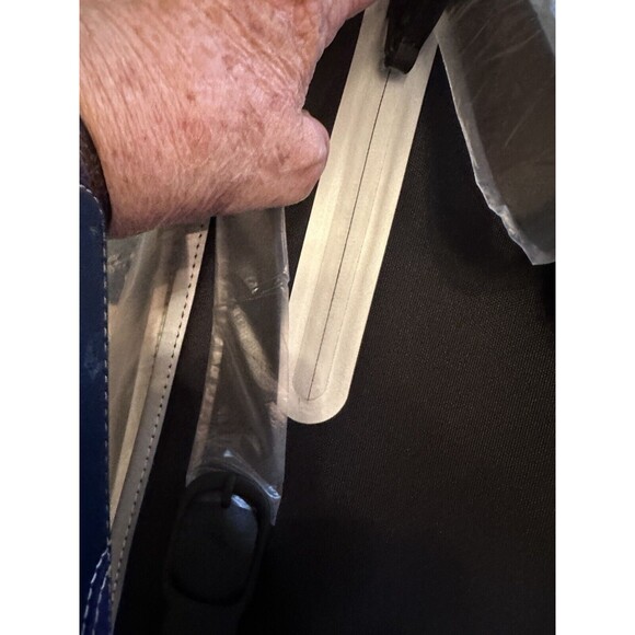 RAINS Backpack Waterproof Black Reflective One Size 19”x11.75” x 4.5” NWT - Picture 7 of 9